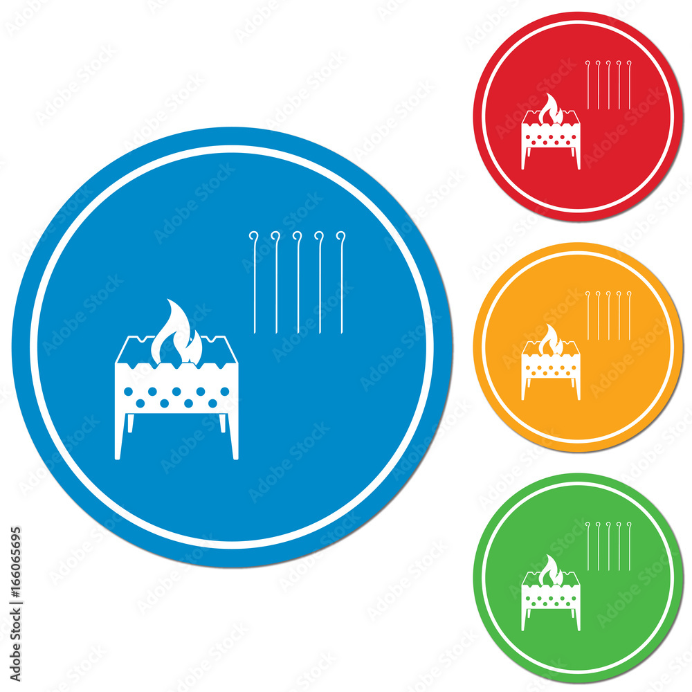 Camping Brazier icon Camping Brazier icon