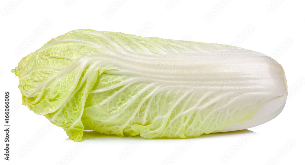 Chinese cabbage isolated on white background Chinese cabbage isolated on white background