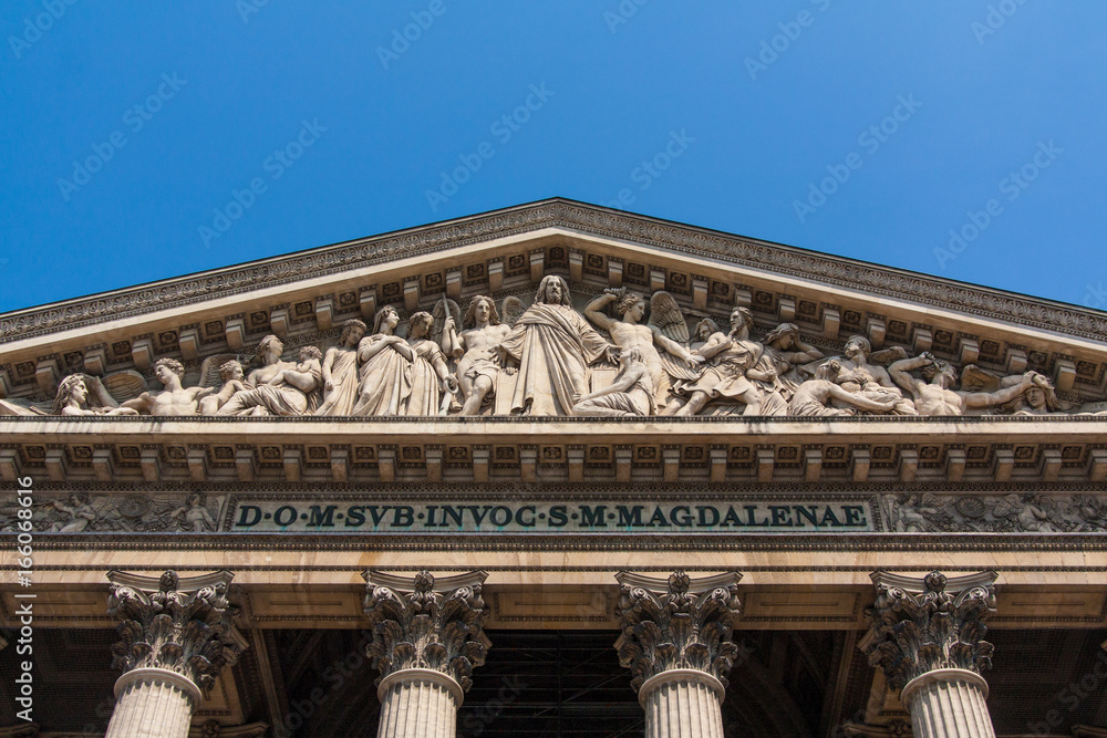 Fototapeta premium La Madeleine, Roman Catholic church, Paris, France