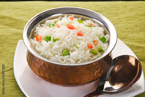 Shai Pulao or Vegetable Rice or Indian Vegetable Biryani
