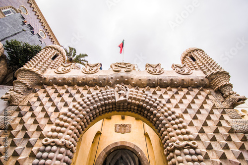 Pena National Palace in Sintra, Portugal Palacio Nacional da Pena