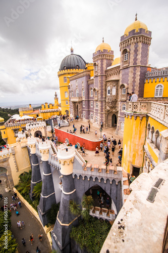 Pena National Palace in Sintra, Portugal Palacio Nacional da Pena photo