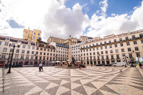 Lisbon capital of Portugal like a point of touristic destination