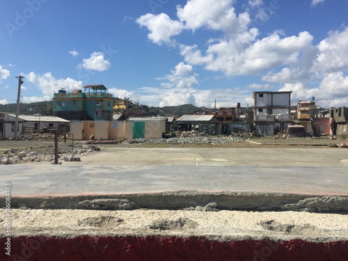 Baracoa view after hurricane Matthew 2017