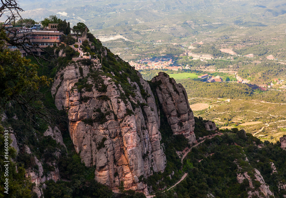 Landscape of Montserrat. Spain. Landscape of Montserrat. Spain.