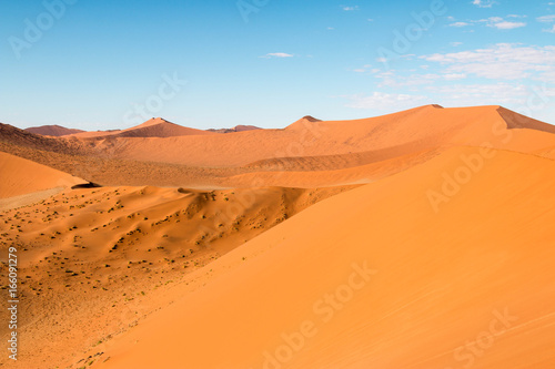 Beautiful desert landscape around Sossusvlei, Namibia, Africa © evenfh