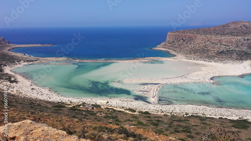 Bucht Lagune Kreta Griechenland