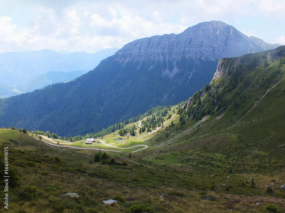 Alpen Österreich traumhafter Ausblick