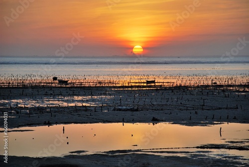 Coucher de soleil, nusa lembogan, Bali, Indonesie