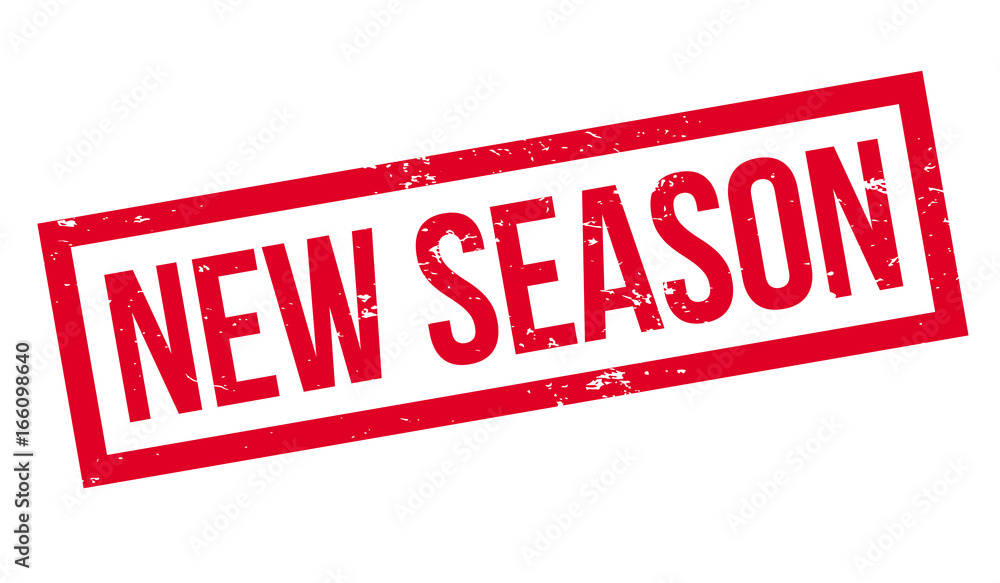New Season rubber stamp. Grunge design with dust scratches. Effects can be easily removed for a clean, crisp look. Color is easily changed. New Season rubber stamp. Grunge design with dust scratches. Effects can be easily removed for a clean, crisp look. Color is easily changed.