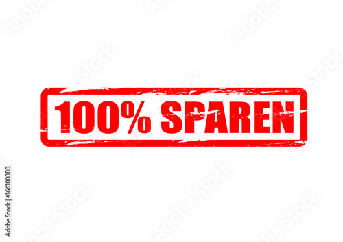 100% Sparen