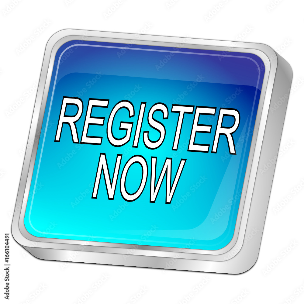 Register now Button - 3D illustration Register now Button - 3D illustration