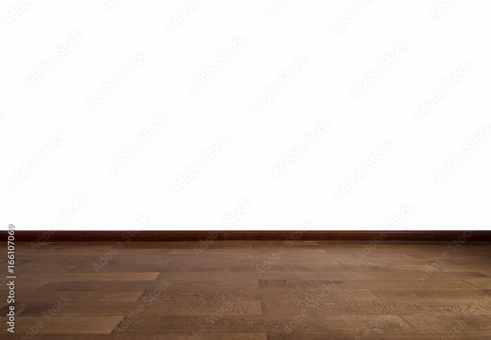 Naklejka premium nature good Perspective warm wooden floor texture
