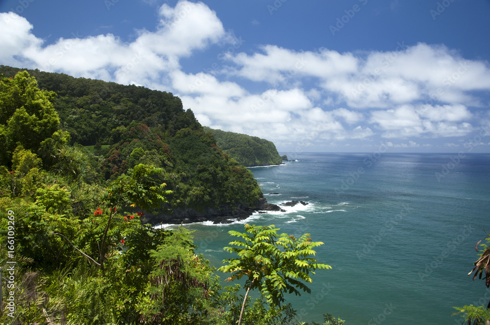 Maui Majestic Coastline in the Hawaiian Islands