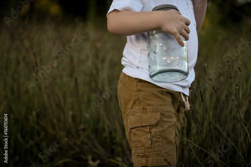 Childhood Outdoors: Fireflies in a Jar
