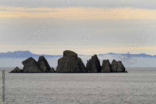 Shag rock, Whiteway, Trinity Bay, Newfoundland and Labrador, Canada, photo