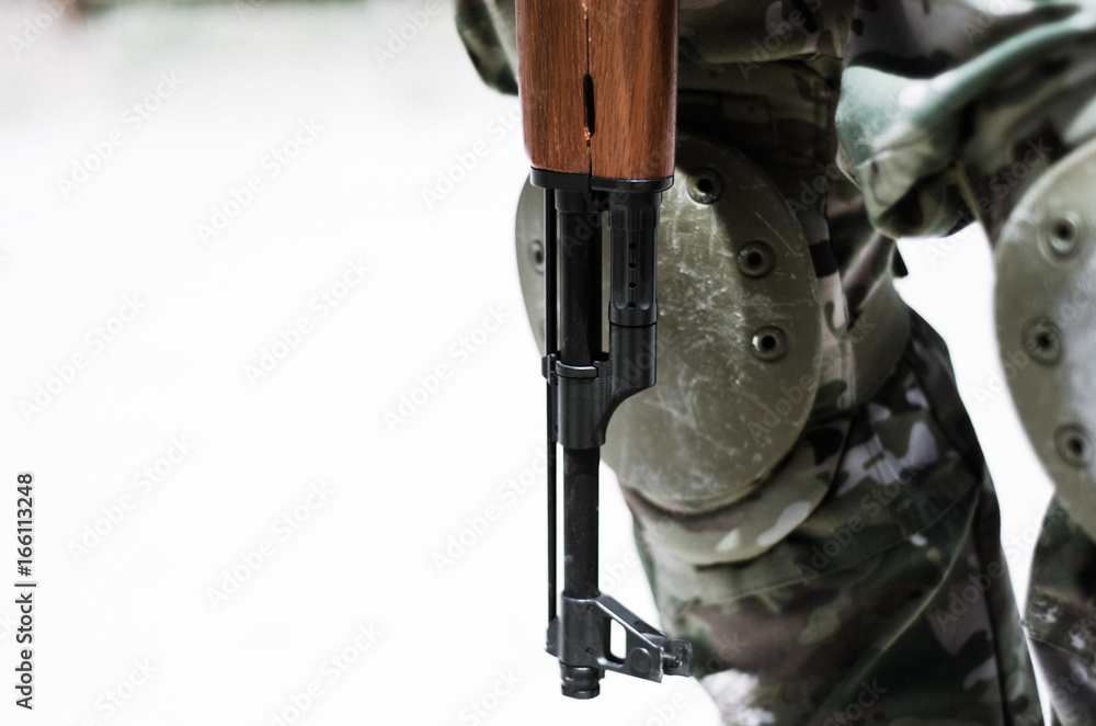 Ak 47 rifle top gun Stock Photo Adobe Stock