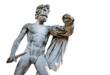 The Greek Tyrantcidal statue, in the Boboli Garden, Florence