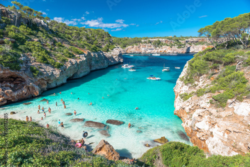 Fantastic bathing bay on the Mediterranean - Cala Moro - Mallorca – 4870