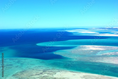 Views of Mozambique and ocean near Benguerra Island