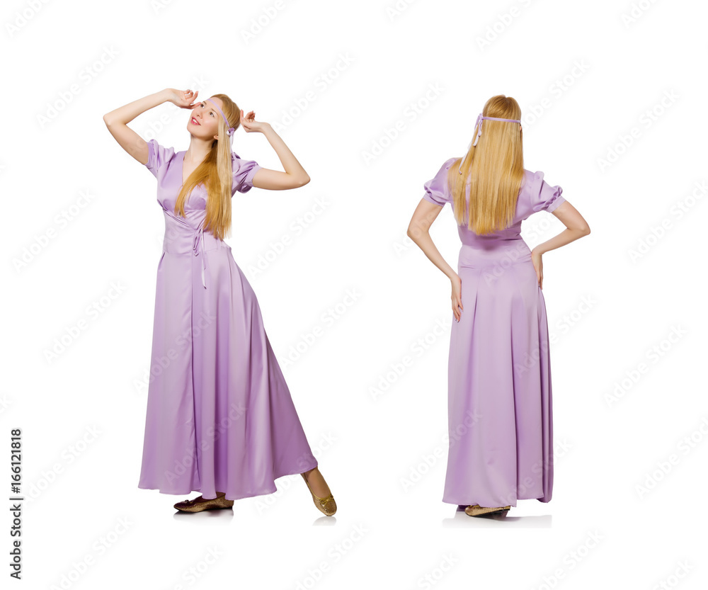 Young woman in fashion concept Young woman in fashion concept
