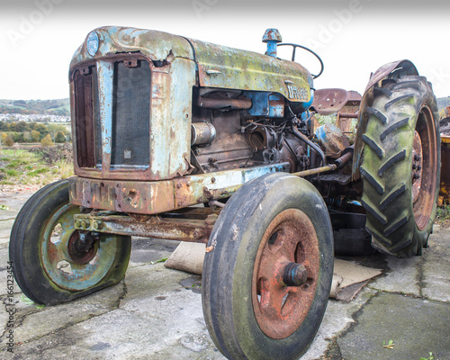 Old Fordson Tractor photo