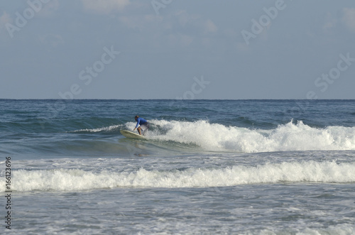 Surfing extreme water sports