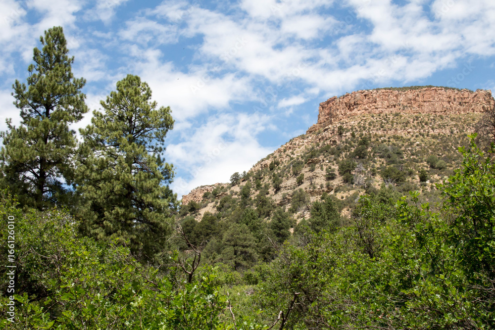 Scenic Beautyof Twin Buttes in Durango, Colorado