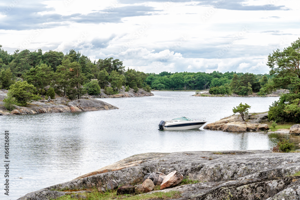 Fototapeta premium View of S:t Anna archipelago, Sweden