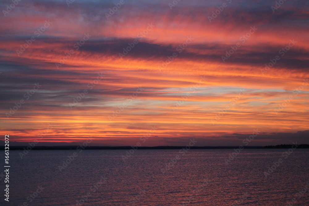 Fototapeta premium Ocean Sunset