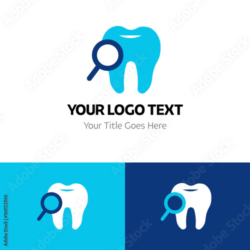 Dentist logo template. Logo branding for your new corporate company. File can be use vector eps and image jpg formats