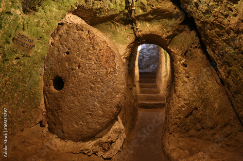 Derinkuyu Underground City in Cappadocia photo