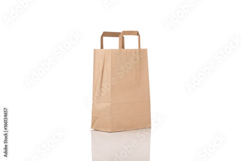 paper bag isolated