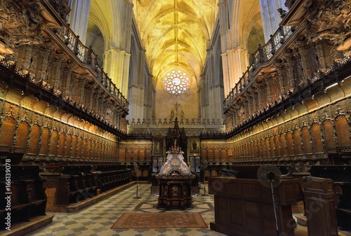 Cathedral in Sevilla, Spain.
