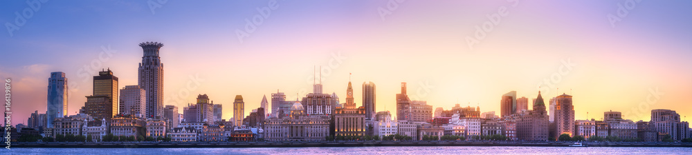 Fototapeta premium Shanghai skyline cityscape