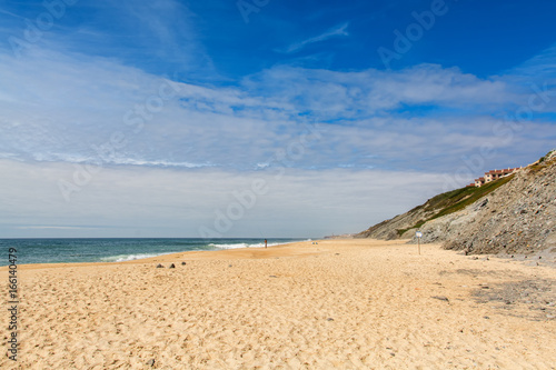 Pedra do Ouro beach in Sao Pedro de Moel  Portugal.