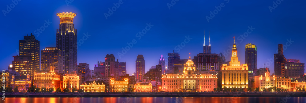 Obraz premium Shanghai skyline cityscape