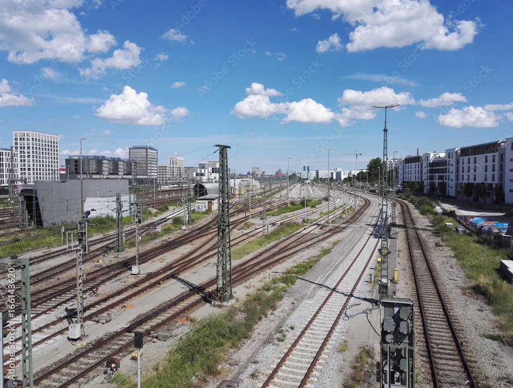 Fototapeta premium Schiene