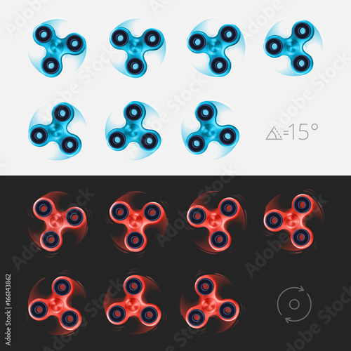 Spinner animation sprite sheet