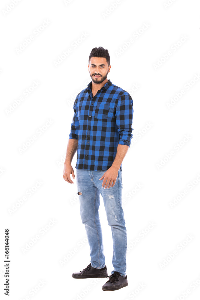 Smiling young man Smiling young man