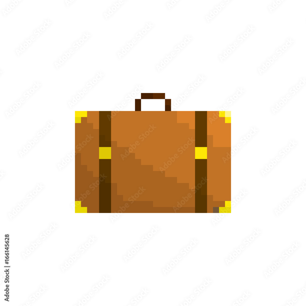 Nice pixel suitcase for games and applications Nice pixel suitcase for games and applications