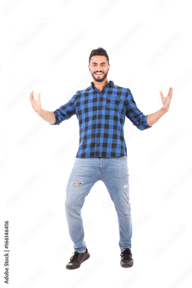Smiling young man Smiling young man