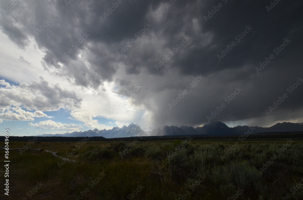 Storm over the Grand Teton