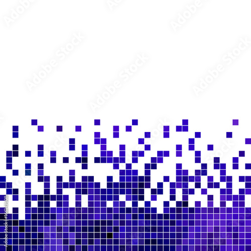 abstract vector square pixel mosaic background