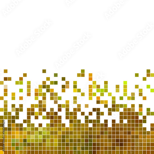 abstract vector square pixel mosaic background