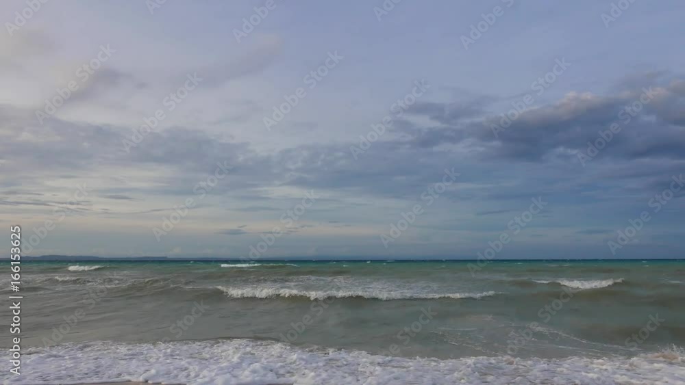 A rough, wavy afternoon at the white sand beaches of Bantayan Island. A rough, wavy afternoon at the white sand beaches of Bantayan Island.