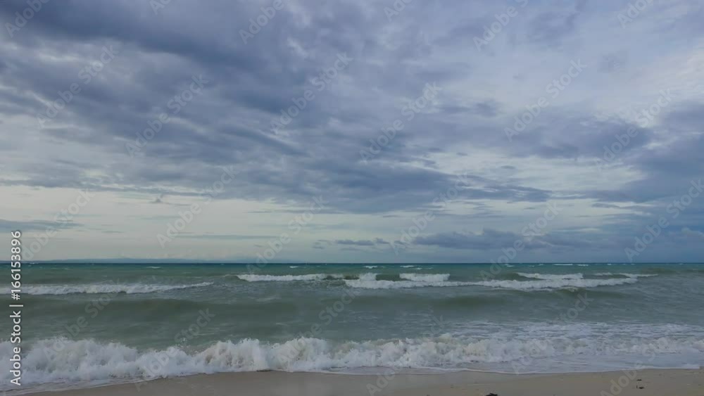 A rough, wavy afternoon at the white sand beaches of Bantayan Island. A rough, wavy afternoon at the white sand beaches of Bantayan Island.