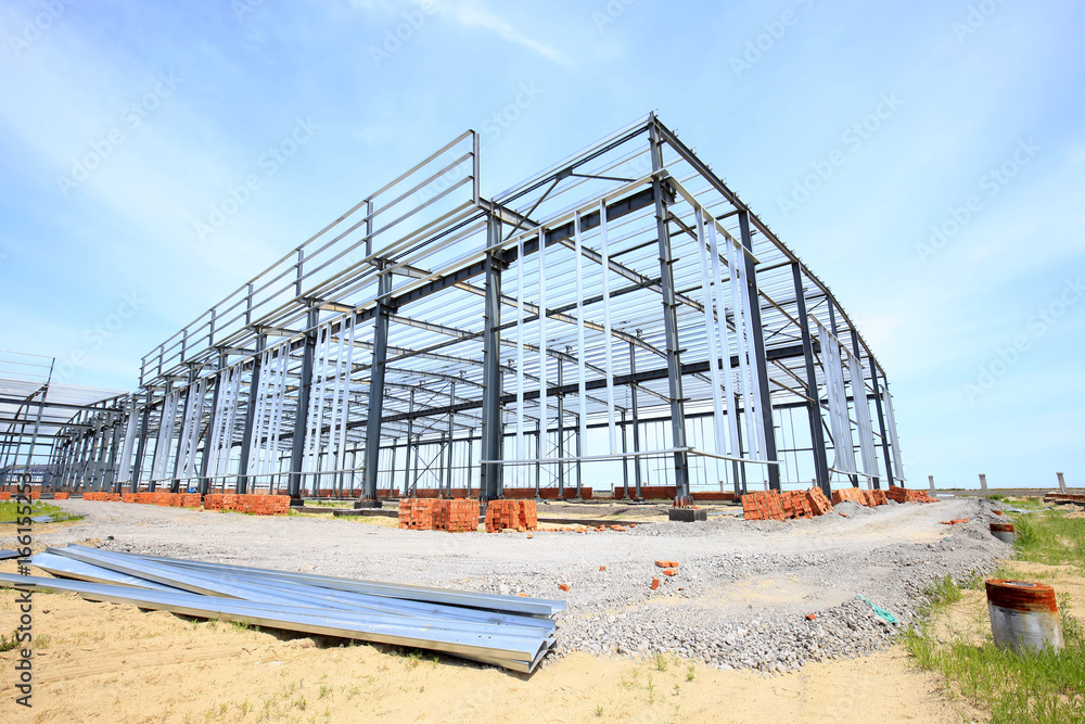 Fototapeta premium The steel structure