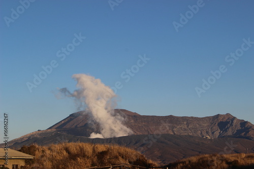 阿蘇山の噴火