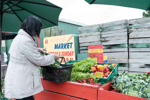 vegetables market, New Zealand